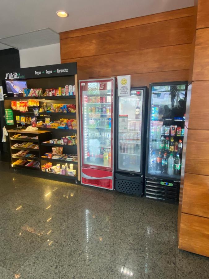 Flat Com Vista Panoramica -15- Na Barra Da Tijuca - Estacionamento Gratuito - Frigobar - Ar Condicionado - Piscina - Academia - Balsa Para Praia Gratis - Varanda - Vista Parcial Mar E Lagoa Rio de Janeiro Zewnętrze zdjęcie