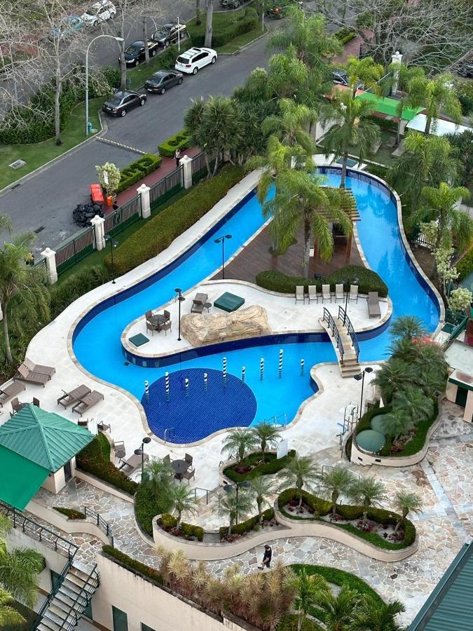 Flat Com Vista Panoramica -15- Na Barra Da Tijuca - Estacionamento Gratuito - Frigobar - Ar Condicionado - Piscina - Academia - Balsa Para Praia Gratis - Varanda - Vista Parcial Mar E Lagoa Rio de Janeiro Zewnętrze zdjęcie